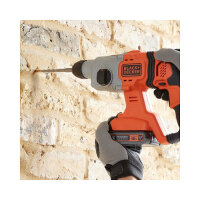 Black&Decker Akku-Kombihammer SDS-pl.18V.2x2.5Ah BCD900E2K