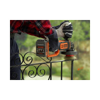Black&Decker Akku-Winkelschl. 125mm. 18V.o Akk u.LG...