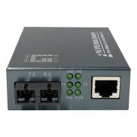 Konverter GVT-2013 10/100/1000T>RJ45 to SC MM PSE