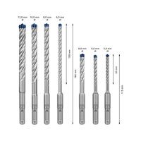 Bosch EXPERT Hammerbohrer SDS plus-7X 7tlg Set