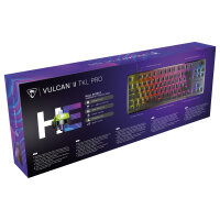 Turtle Beach Vulcan II TKL Pro Gaming-Tastatur. Schwarz