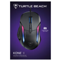 Turtle Beach Kone II Gaming-Maus. schwarz