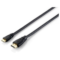 Equip HDMI HS Ethernet 1.4 A-C St/St 1.0m 4K30Hz HDR sw...