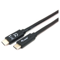 Equip Kabel USB-C 3.2 -> C St/St 1.00m 3A/20V sw