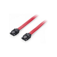 Equip Flachkabel SATA 6Gbps.7 pin ST/ST. 0.5m mit...