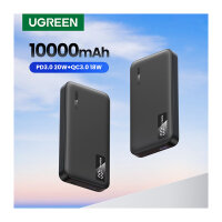 UGREEN 10000mAh Two-way Fast Charging Powerbank Black