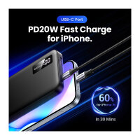 UGREEN 10000mAh Two-way Fast Charging Powerbank Black