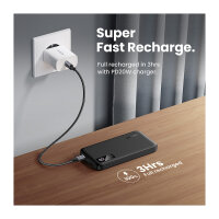 UGREEN 10000mAh Two-way Fast Charging Powerbank Black