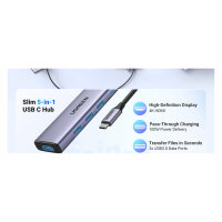 UGREEN Revodok 5-in-1 4K HDMI USB-C Hub mit 3x USB-A 3.0