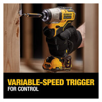 DEWALT Akku-Schlagschr. (1/4"). 12V / 2Ah