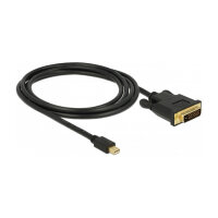 DELOCK Kabel mini Displayport 1.1 Stecker > DVI 24+1 Stecker 2 m