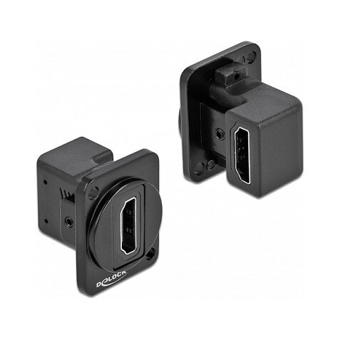 DELOCK D-Typ Modul HDMI-A 90 gewinkelt Buchse zu Buchse