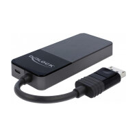 DELOCK DisplayPort 1.4 Splitter 1 x DisplayPort zu 3 x...