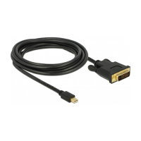 DELOCK Kabel mini Displayport 1.1 Stecker > DVI 24+1 Stecker 3 m