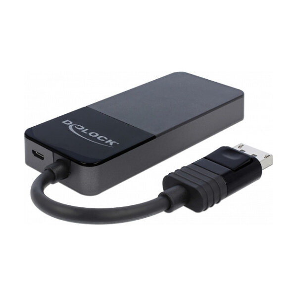 DELOCK DisplayPort 1.4 Splitter 1 x DisplayPort in > 3 x DisplayPort out