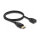 DELOCK DisplayPort 1.2 Verlngerungskabel 4K 60Hz 1m
