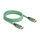 DELOCK DisplayPort Kabel 16K 60 Hz 2m grun Metall