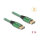 DELOCK DisplayPort Kabel 16K 60 Hz 2m grun Metall