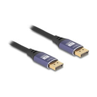 DELOCK DisplayPort Kabel 8K 60 Hz 5m flieder Metall