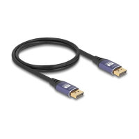 DELOCK DisplayPort Kabel 8K 60 Hz 5m flieder Metall