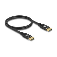 DELOCK DisplayPort Kabel 8K 60 Hz 5m schwarz Metall