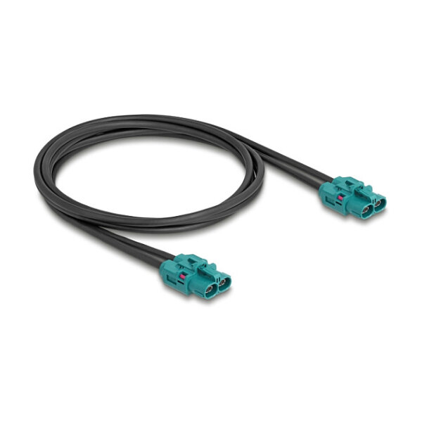 DELOCK Kabel HDMTD Z double Buchse zu HDMTD Z double Buchse 1m