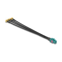 DELOCK Kabel Mini FAKRA Z Buchse quad zu 4 x SMA Buchse