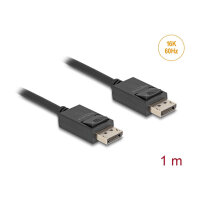 DELOCK DisplayPort Kabel 16K 60 Hz 80 Gbps 1m