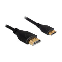 DELOCK Kabel HDMI A Stecker > Mini C Stecker High...