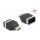 DELOCK HDMI Automotive Adapter HDMI-E Buchse zu HDMI-A Stecker 4K 60 Hz