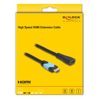 DELOCK High Speed HDMI Verlngerungskabel 48 Gbps 8K 60Hz 2m