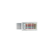 DELOCK Adapter USB2.0/A St > Seriell RS232 RJ45 St 1.0m grau