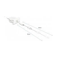 DELOCK Easy 45 Modul USB 2.0 Ausrollkabel USB Typ-A zu...