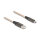 DELOCK USB 2.0 Kabel Typ-A zu USB Type-C mit RGB Beleuchtung