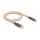 DELOCK USB 2.0 Kabel Typ-A zu USB Type-C mit RGB Beleuchtung