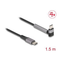 DELOCK Kabel USB 2.0 Kabel USB Type-C Stecker PD 3.0 1.5m