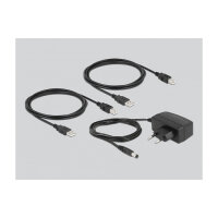 DELOCK USB 2.0 Switch fr 4 PC an 4 Gerte