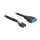 DELOCK Kabel USB 2.0 Pin Header Buchse > USB 3.0 Pin Header Stecker 60cm