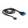 DELOCK Kabel USB 2.0 Pin Header Buchse > USB 3.0 Pin Header Stecker 60cm