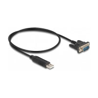 DELOCK Adapterkabel USB 2.0 Typ-A St zu 1 x Seriell 50cm