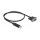 DELOCK Adapterkabel USB 2.0 Typ-A St zu 1 x Seriell 50cm