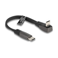 DELOCK USB 2.0 Kabel USB Type-C St > Type-C St gewinkelt 1m
