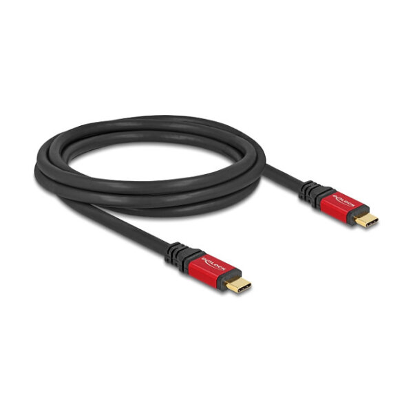 DELOCK USB 2.0 Kabel USB Type-C Stecker zu Stecker PD 3.0