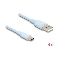 DELOCK USB 2.0 Kabel USB Typ-A St > USB Typ-C St 4m blau