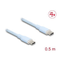DELOCK USB 2.0 Kabel USB Typ-C St > St PD 3.0 60W 0.5m...