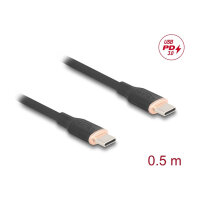 DELOCK USB 2.0 Kabel USB Typ-C St > St PD 3.0 60W 0.5m...
