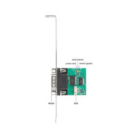 Delock USB auf RS-232 Konverter FTDI FT231XS USB 2.0 Pfostenstecker zu D-Sub