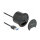 DELOCK 2 Port Tisch-Hub 2x SuperSpeed USB Typ-A und Card Reader fur SD und Micro