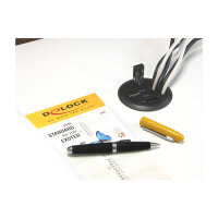 DELOCK Tisch-Hub 3 Port USB 3.0 + 2 Slot SD Card Reader