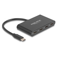 DELOCK USB 3.2 Gen 2 USB Type-C Hub mit 4 x USB Type-C Buchse - 10 Gbps